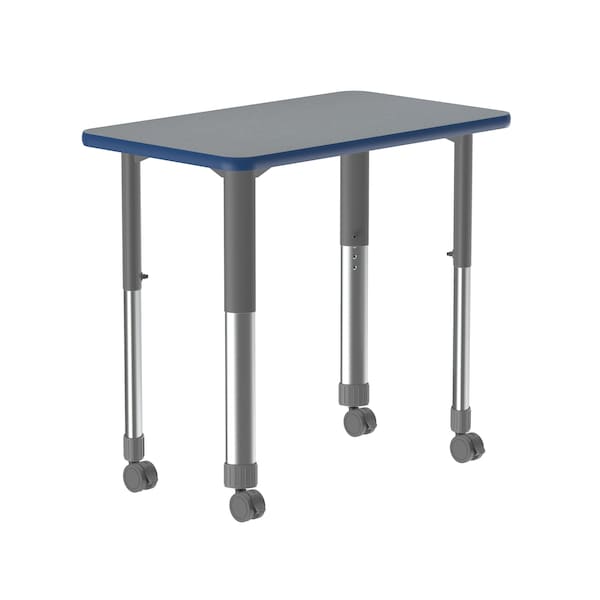 TFL Collaborative Desk - Casters - Rec